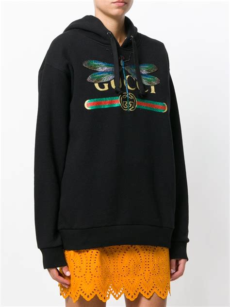 gucci snakes hoodie|Gucci dragonfly hoodie.